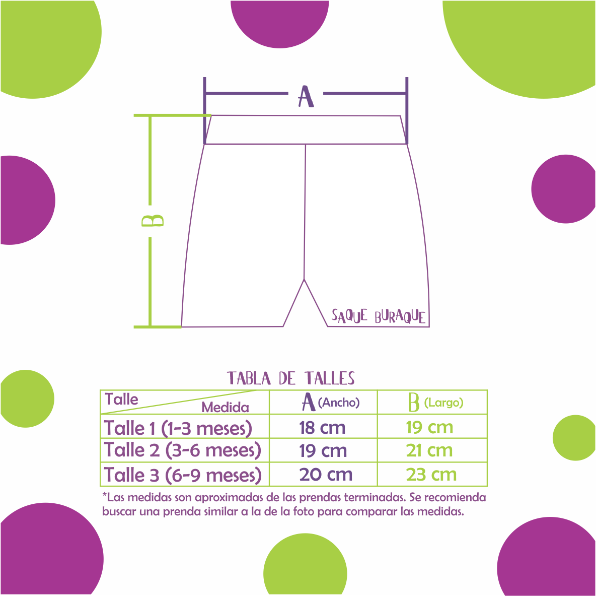 Short Estampado bebe Comprar en Saque Buraque